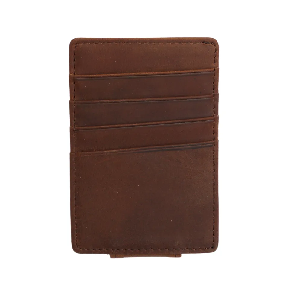 Personalized Leather Money Clip