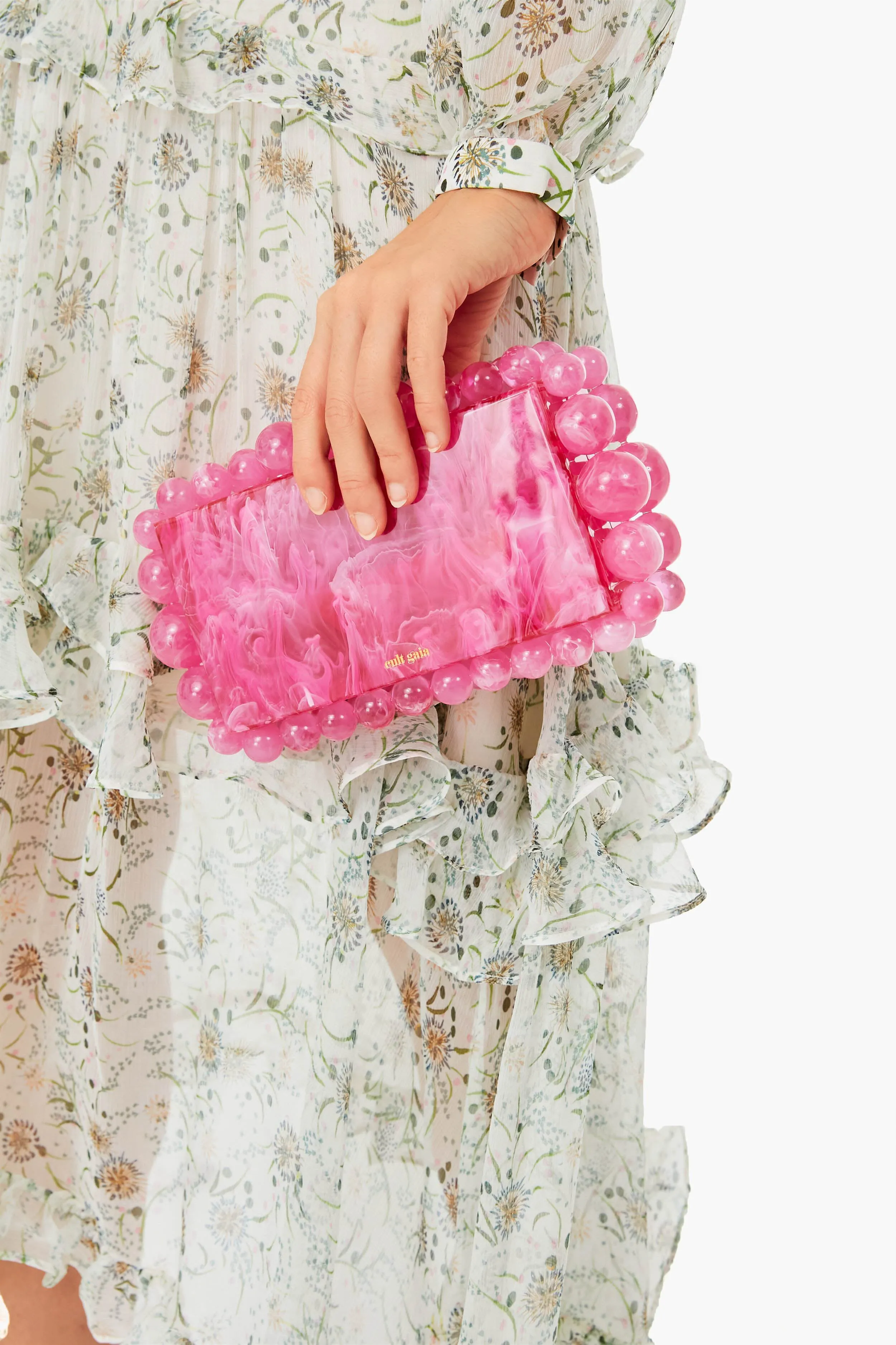 Qajar Rose Eos Clutch