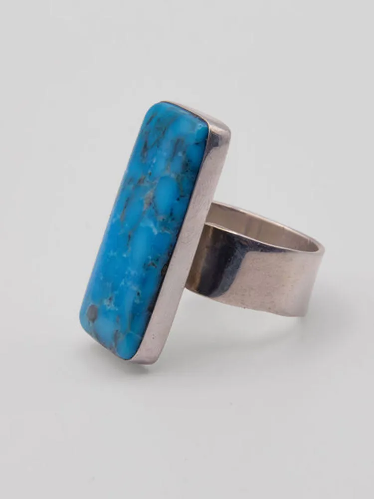 Que Chula Adj Rectangle Kingman Ring by Milton Lee