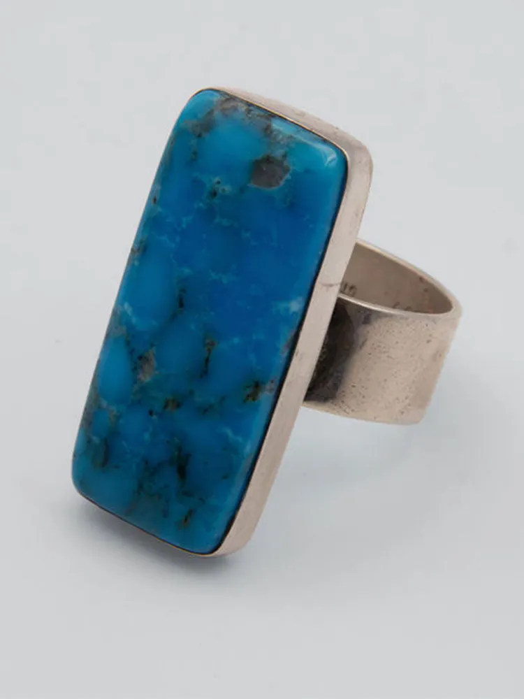Que Chula Adj Rectangle Kingman Ring by Milton Lee