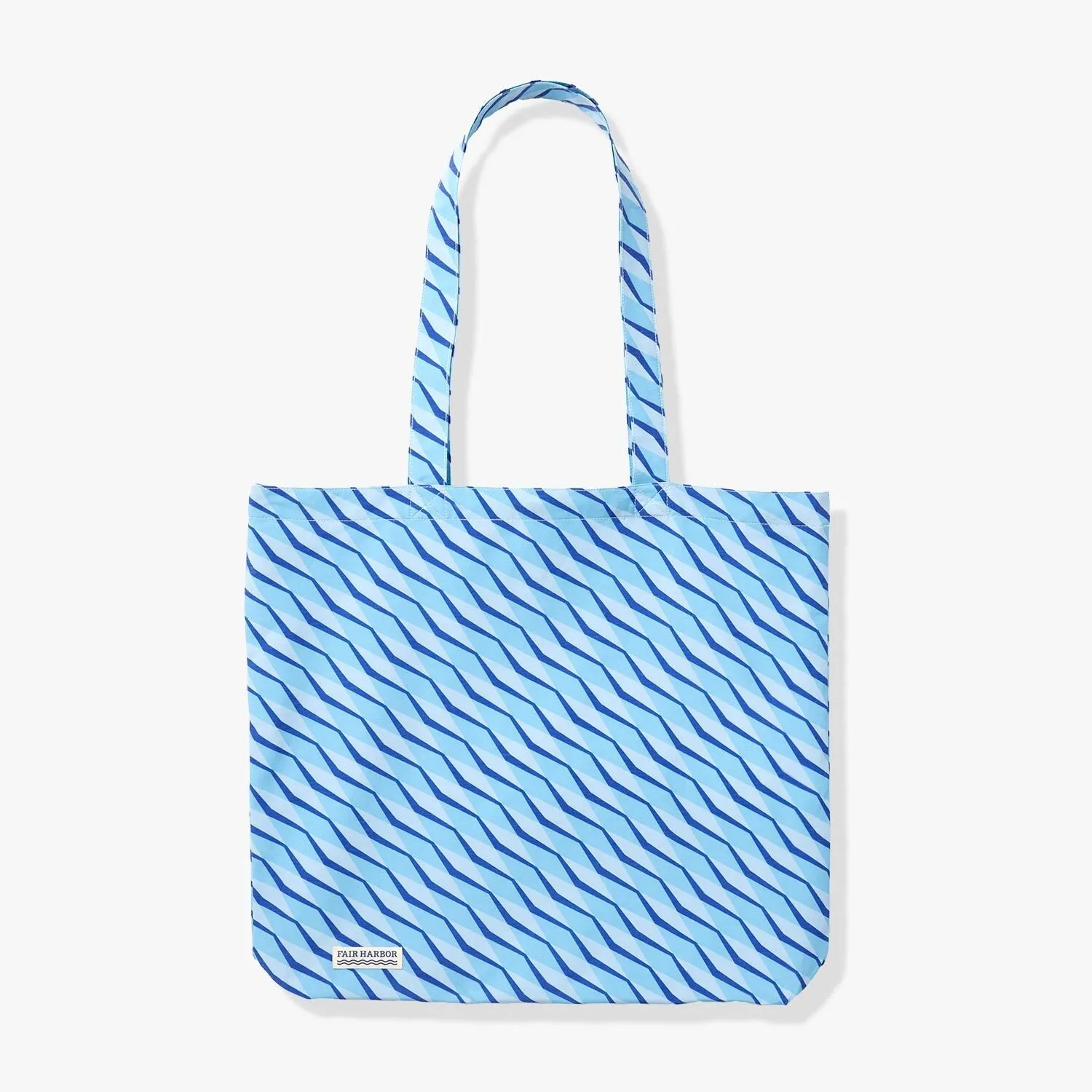 Recycled Beach Tote | Blue Seabay Floral Tote