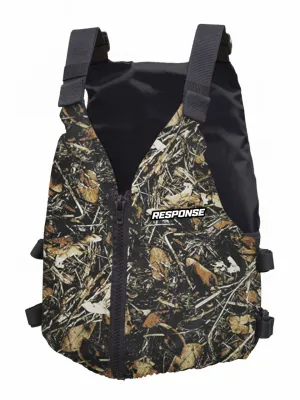 Response Kayak Canoe L50S Life Jack PFD Vest Camo - RMF50SA