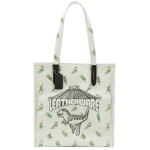 Rexy Floral Print Canvas Tote