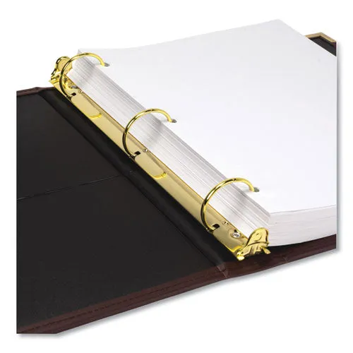 Samsill® Classic Collection Ring Binder, 3 Rings, 1" Capacity, 11 X 8.5, Burgundy