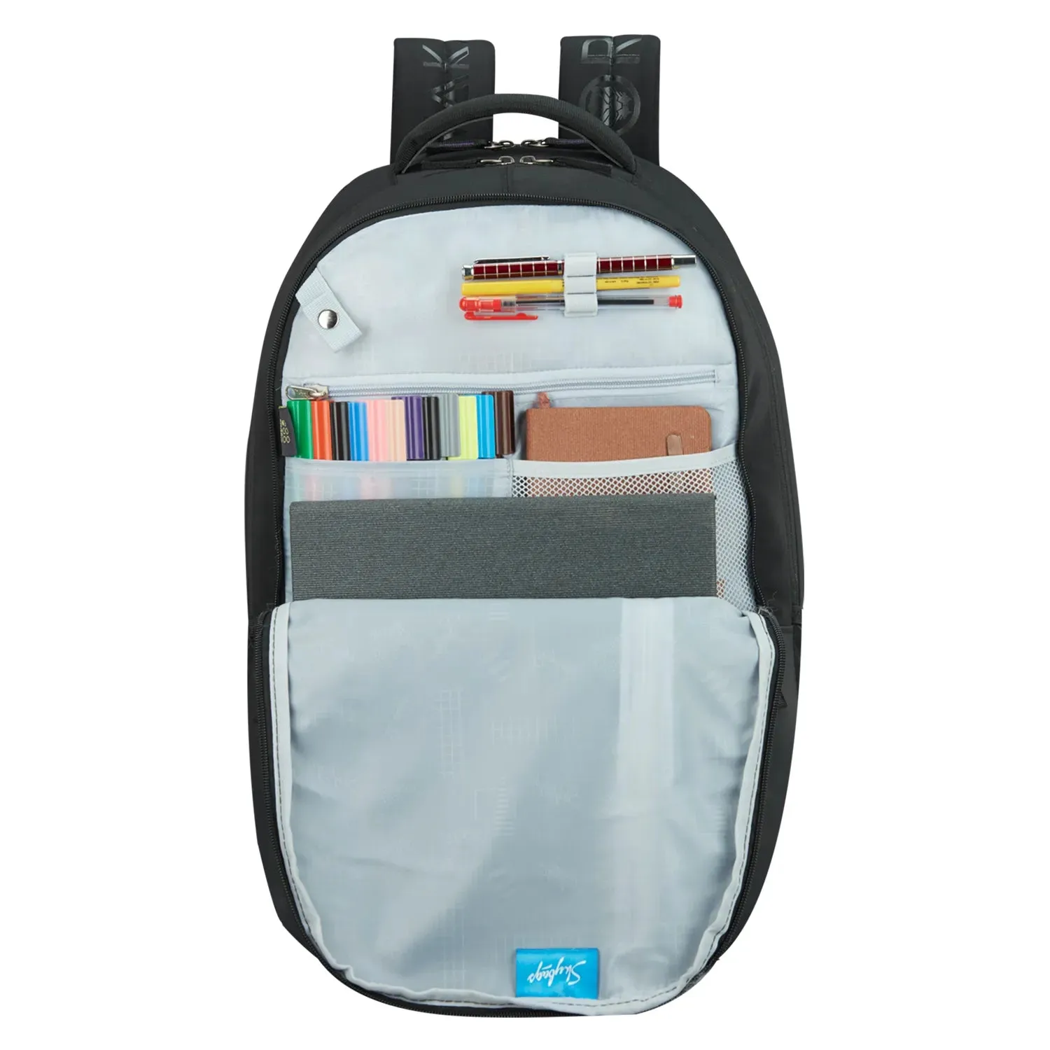 Skybags Marvel Extra  01 College Backpack Black