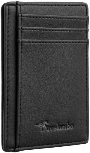 Slim Front Pocket Wallet, RFID Blocking Credit Card Holder