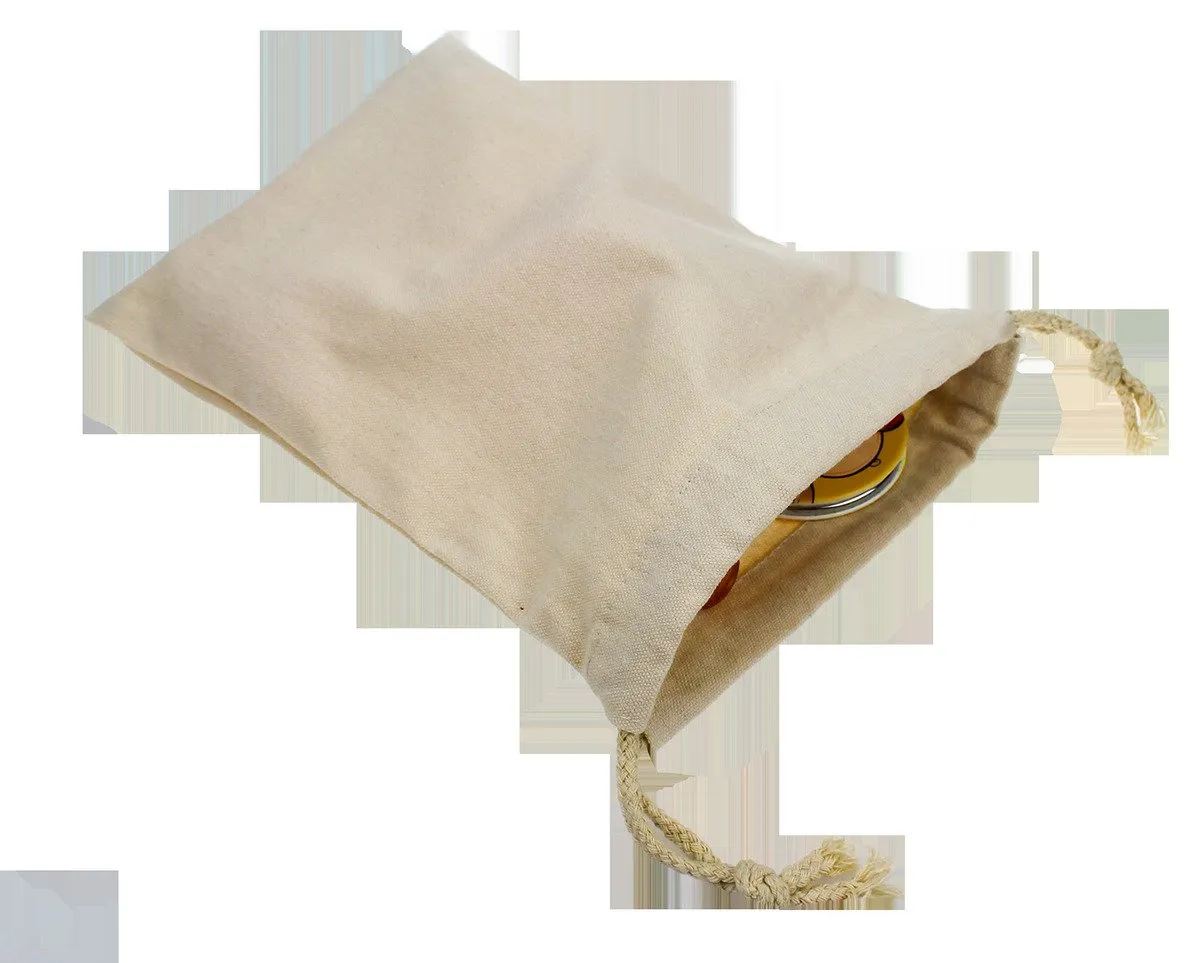 Small Cotton Drawstring Pouch 19*28cm