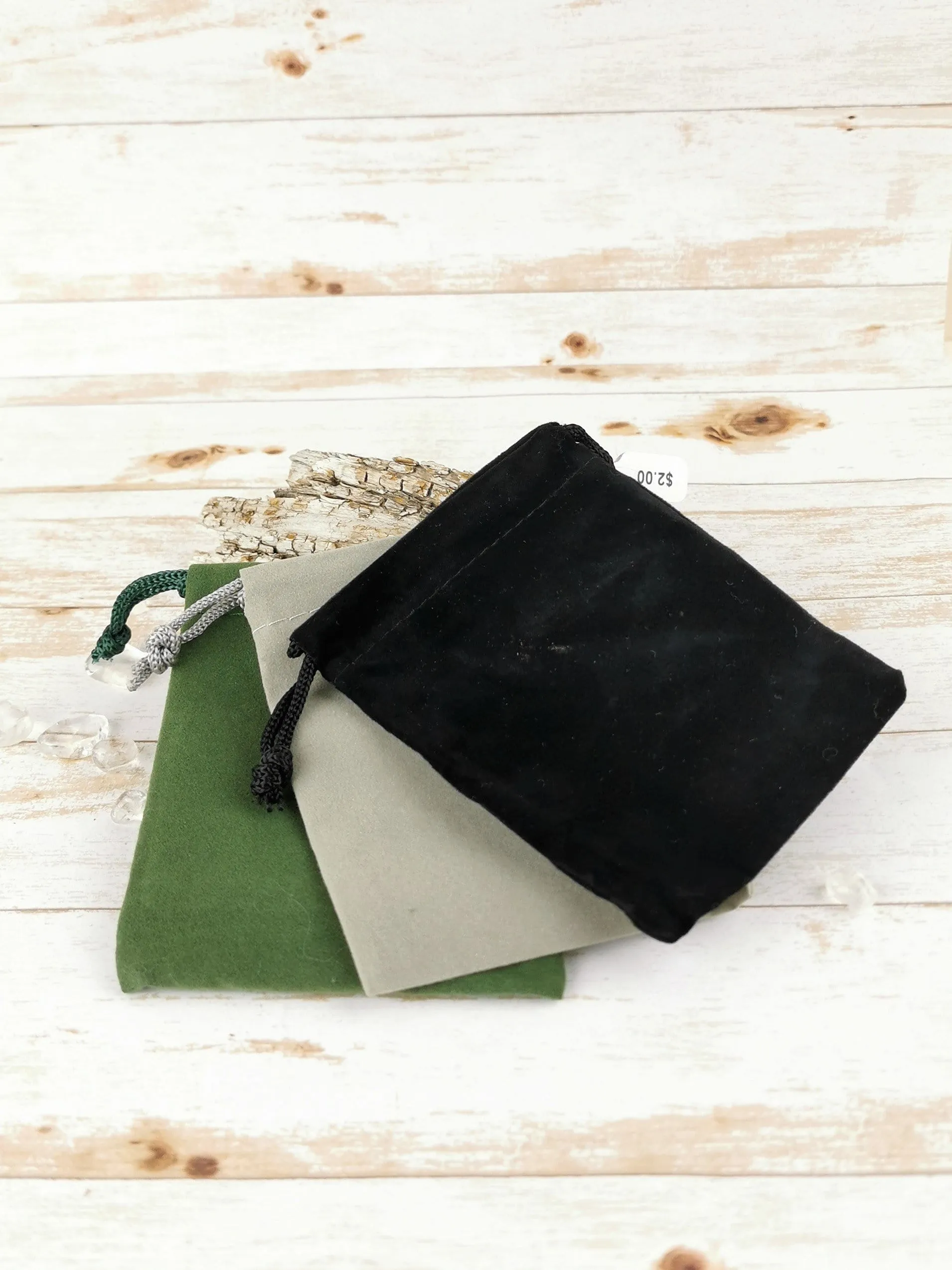 Small Velvet Gemstone Pouches