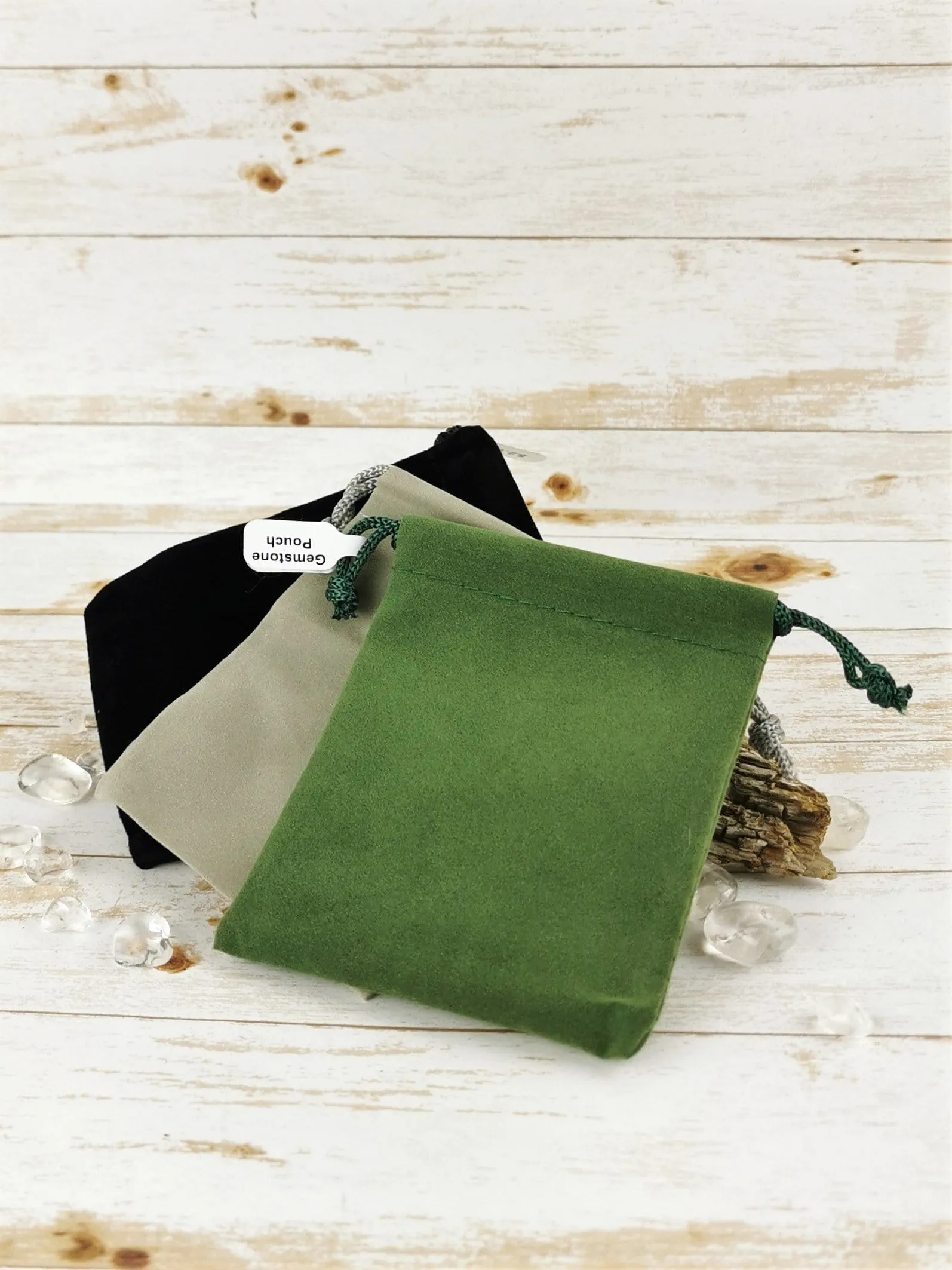 Small Velvet Gemstone Pouches