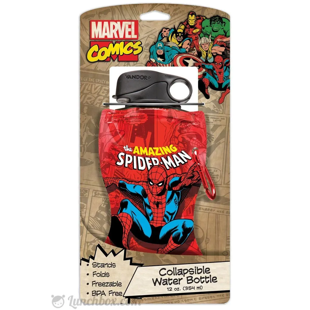 Spiderman Flexible Water Bottle