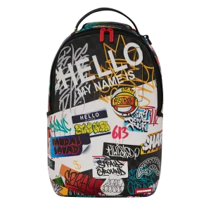 Sprayground Hello World V14 Deluxe Backpack