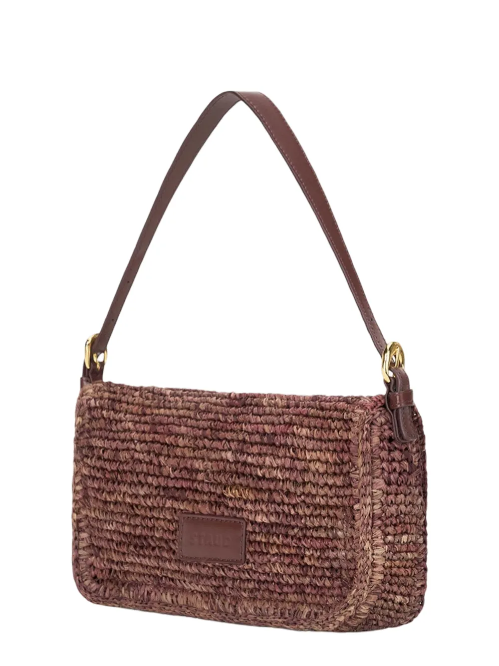Staud Harlow Raffia Shoulder Bag (More Colors)
