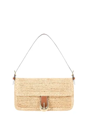Staud Harlow Raffia Shoulder Bag (More Colors)