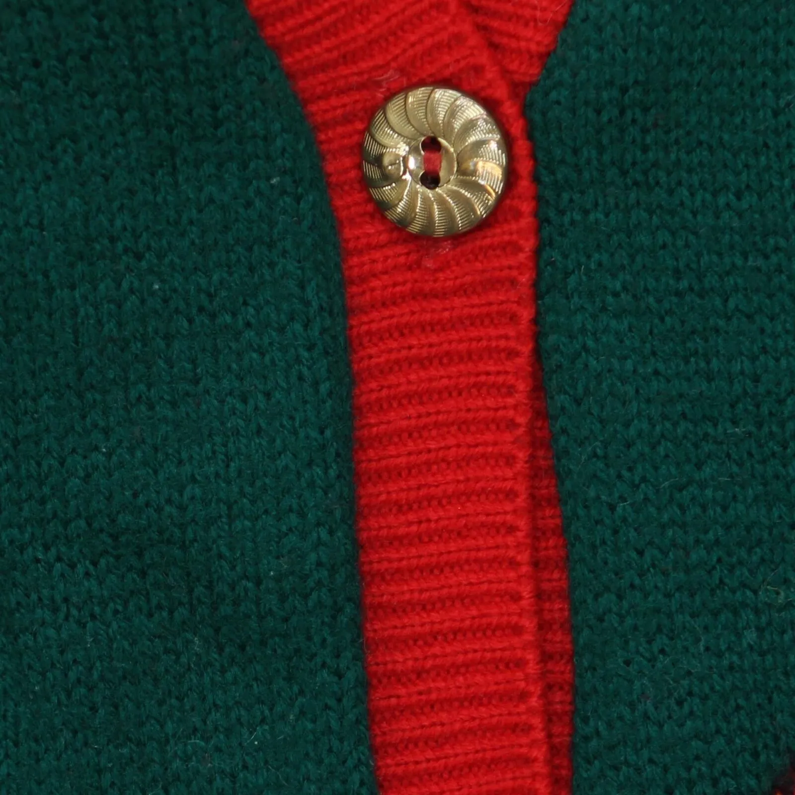 Style Studio Womens Ugly Button Front Cardigan Sweater Vest 167235bf97ae22 Red M