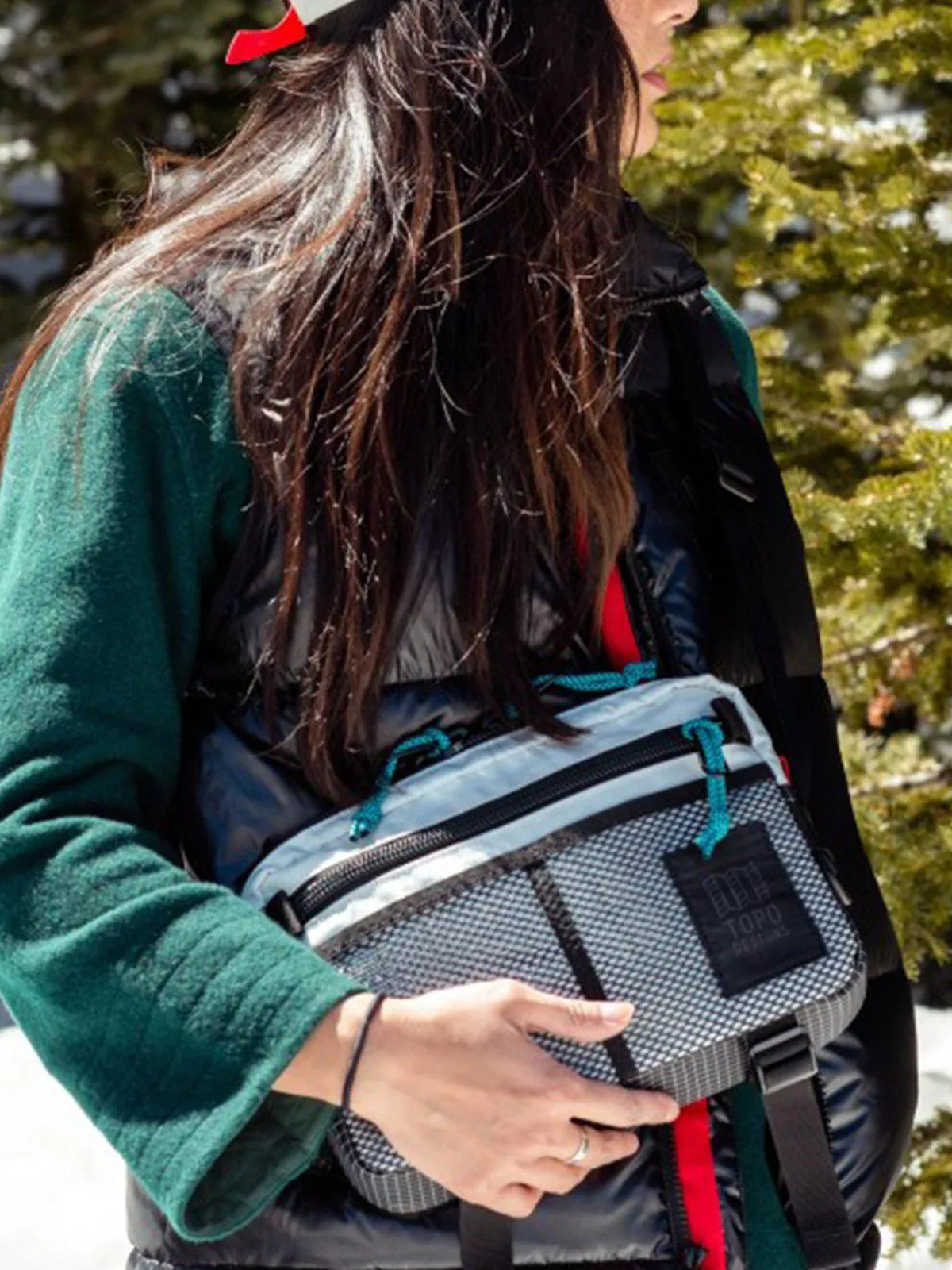 Topo Designs Block Bag Blue