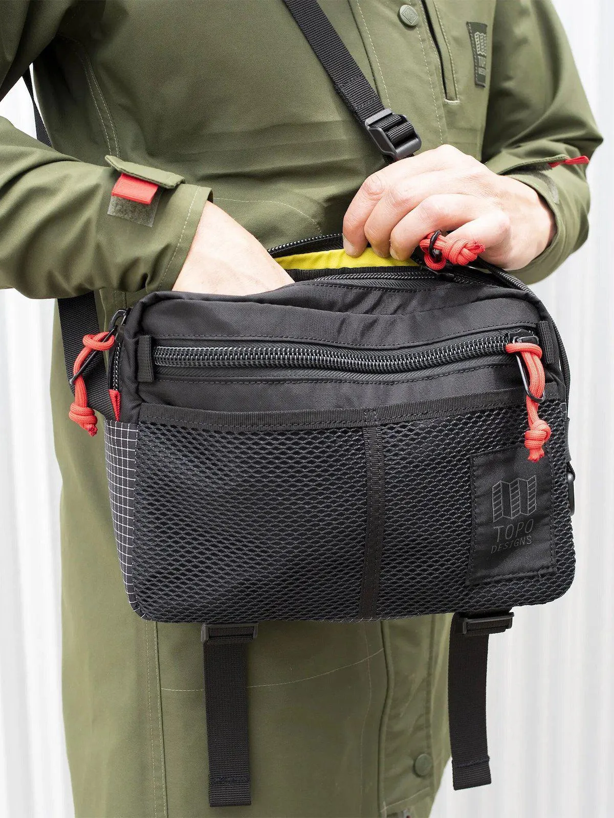 Topo Designs Block Bag Blue