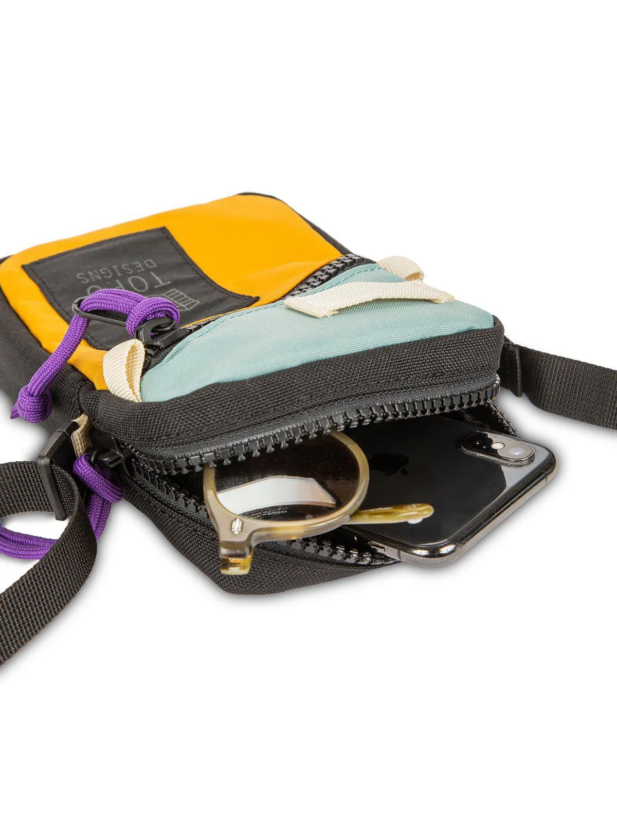 Topo Designs Mini Shoulder Bag Black