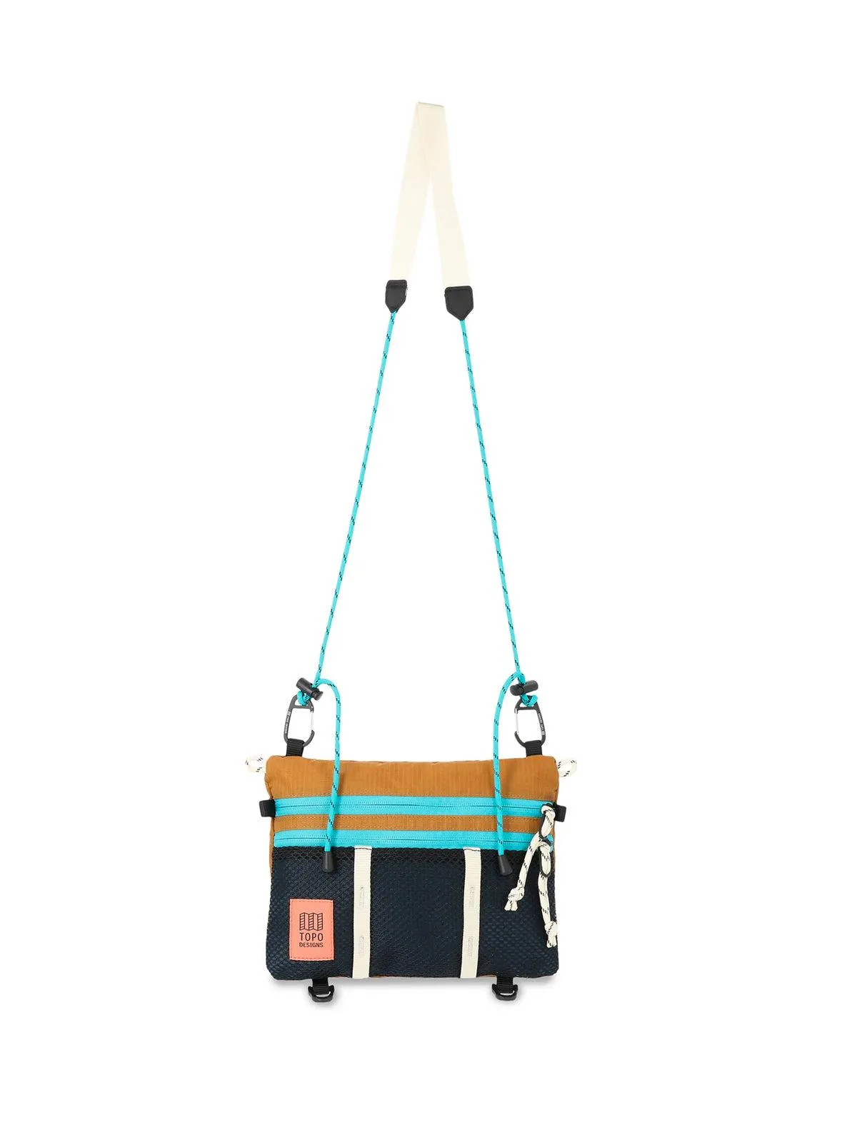 Topo Designs Mountain Accessory Shoulder Bag Khaki Pond Blue