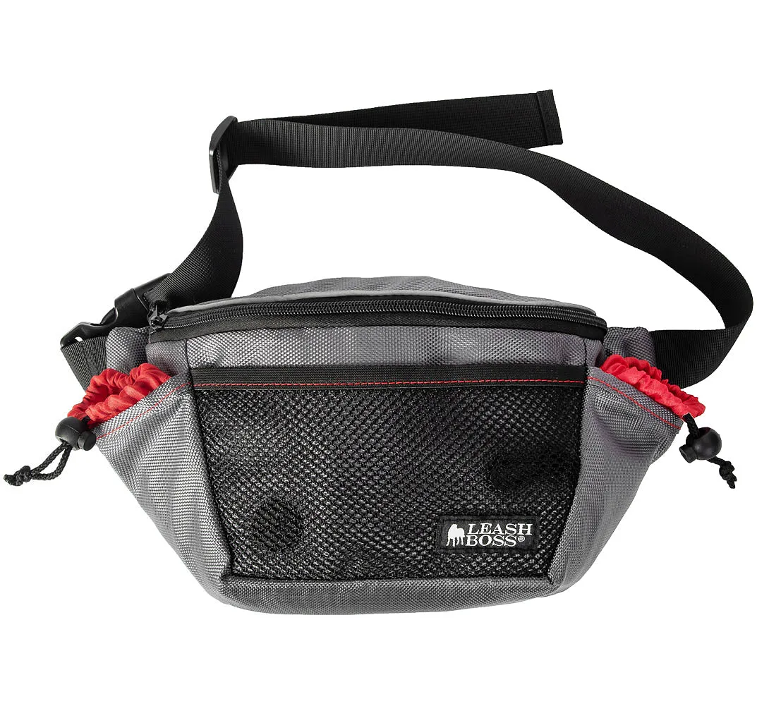 Trainer Pack XL Dog Training Fanny Pack with 2 Treat Pouches - for training, hiking and dog walking