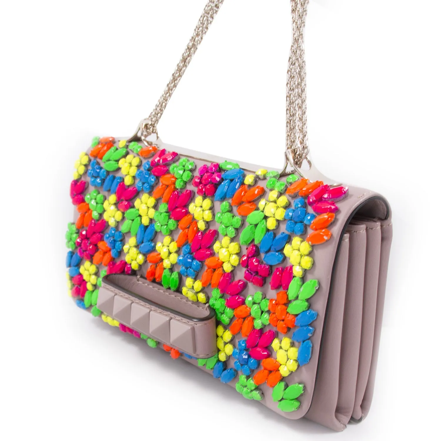 Valentino Crystal Embellished Va Va Voom Bag