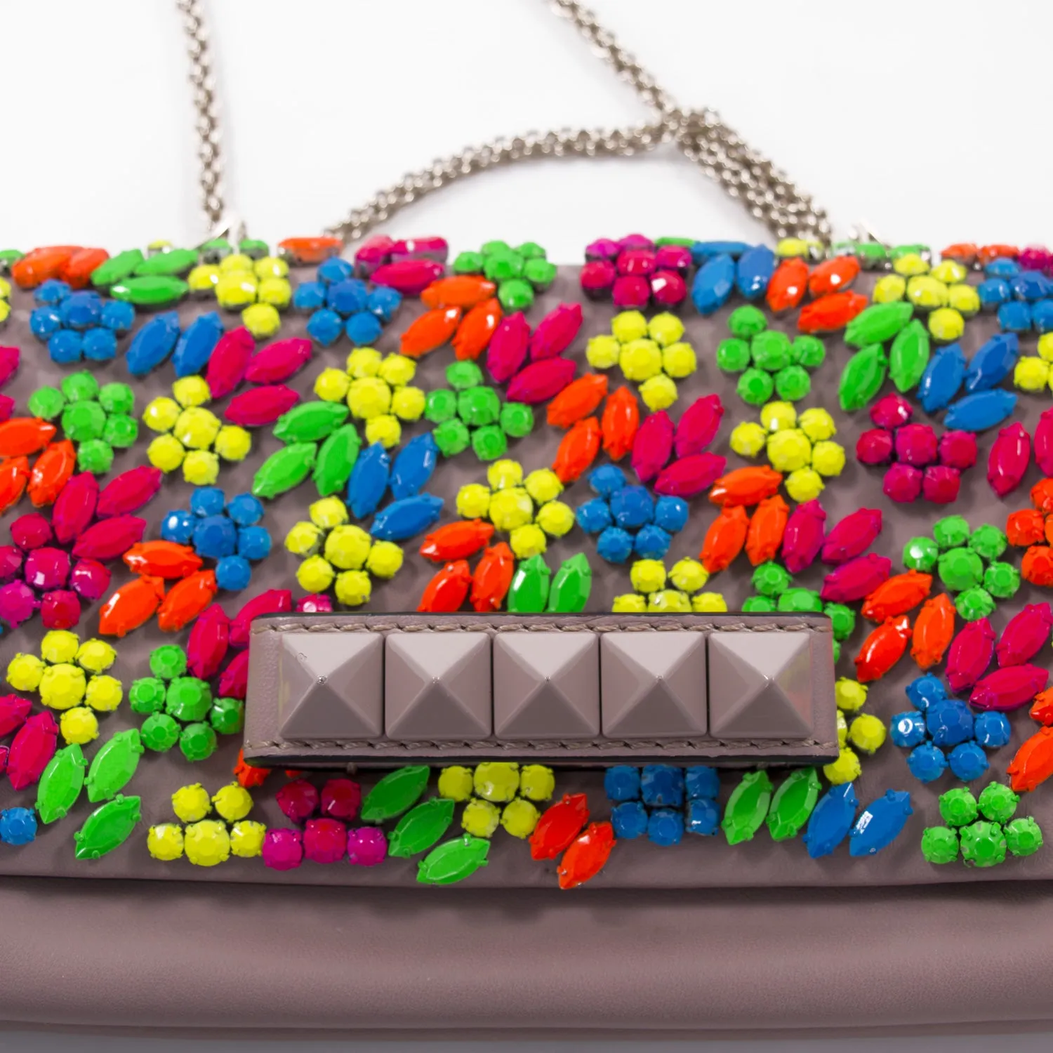 Valentino Crystal Embellished Va Va Voom Bag