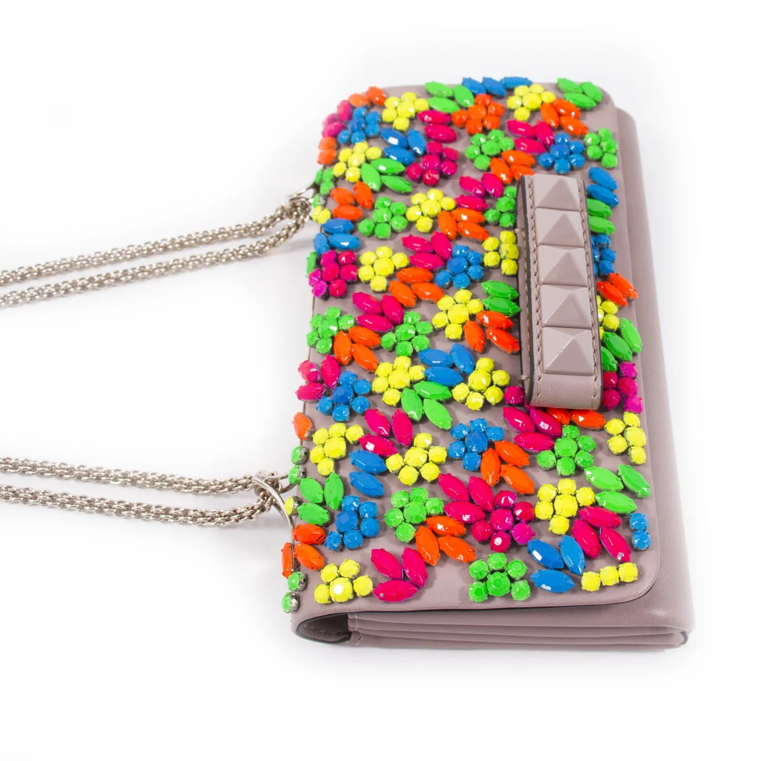 Valentino Crystal Embellished Va Va Voom Bag