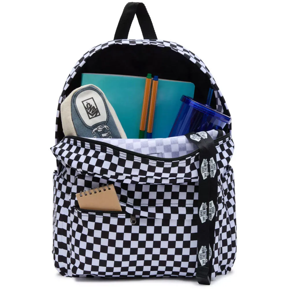 Vans Old Skool Check Backpack - Black/White
