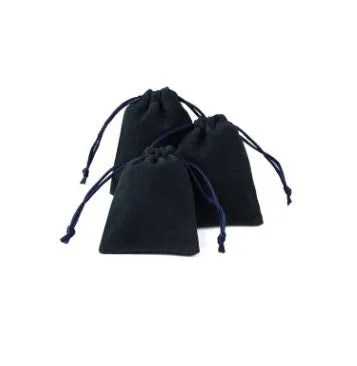 Velvet Drawstring Pouches - Extra Small