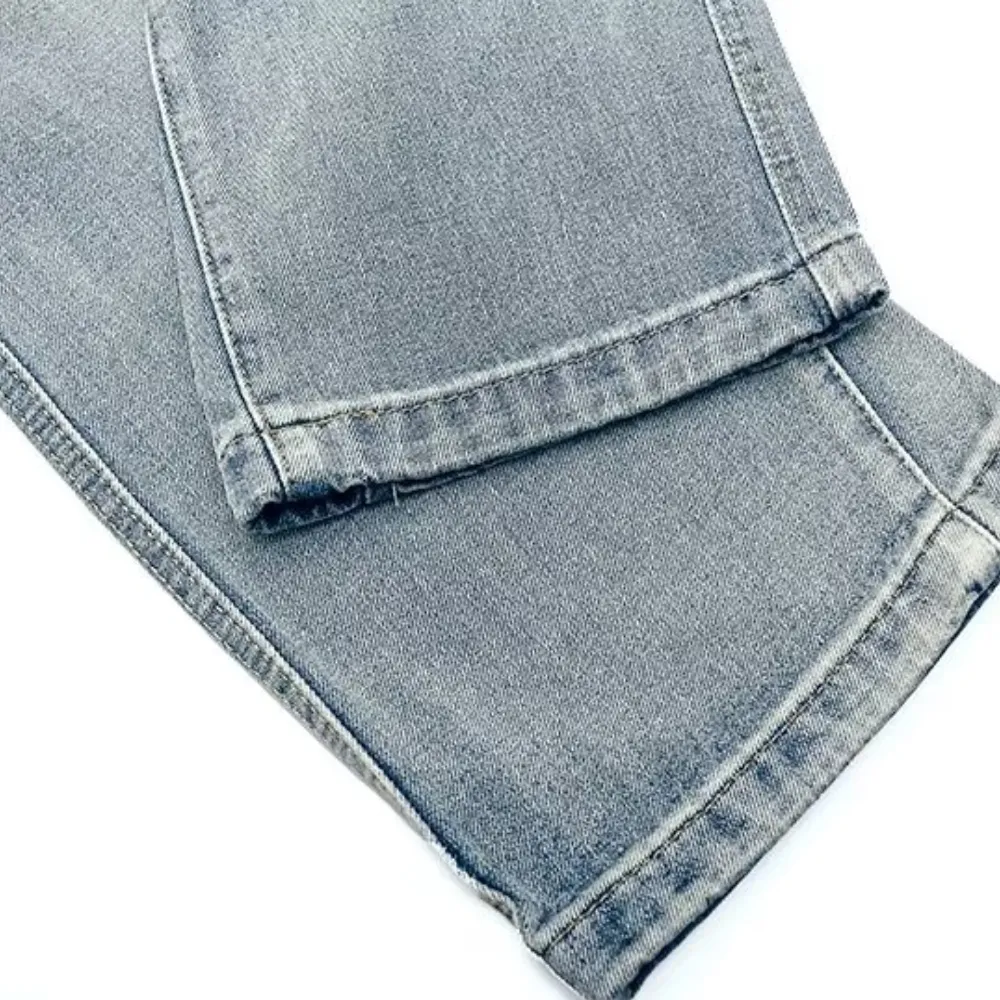 Vintage Multi-Pocket Straight Leg Jeans