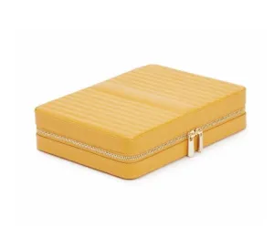 Wolf Maria Large Jewelry Zip Case in Mustard