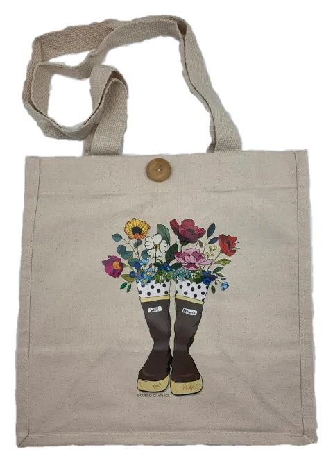 Xtratuff Boots Bouquet Tote Bag