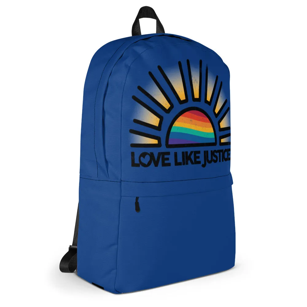 You Are My Sunshine Blue Backpack